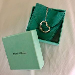 Tiffany & Co. Elsa Peretti Open Heart Pendant